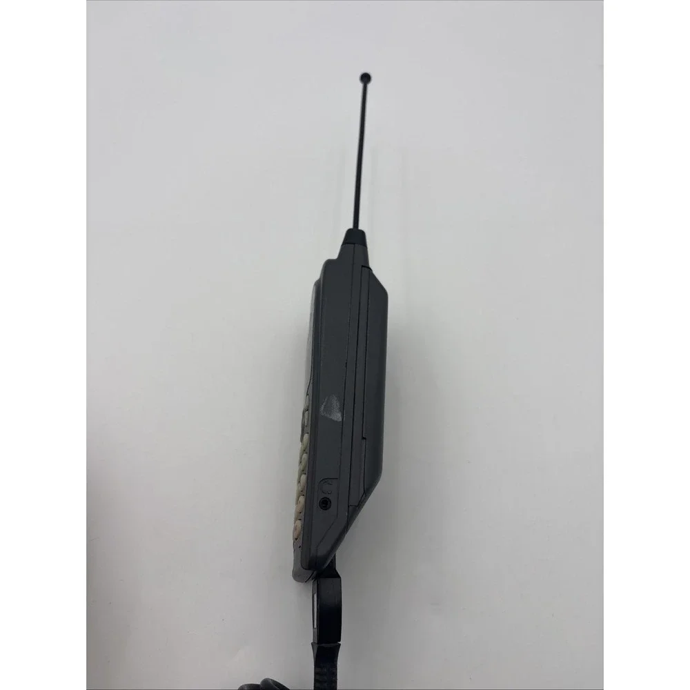 Vintage 90s Motorola Profile 300 Cell Phone Gray Bar Style Battery and Charger